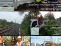 Pekerjaan Penggalian Kabel Telkom di Pingir Jalur Rel, Warga Diminta Maklum